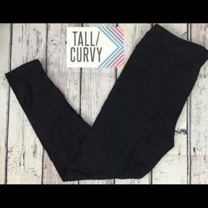 Black tc lularoe leggings